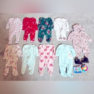3 Months Baby Footie Bundle